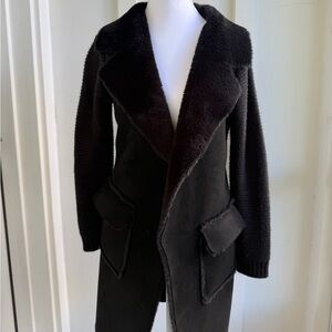 Love Token Black Long Coat